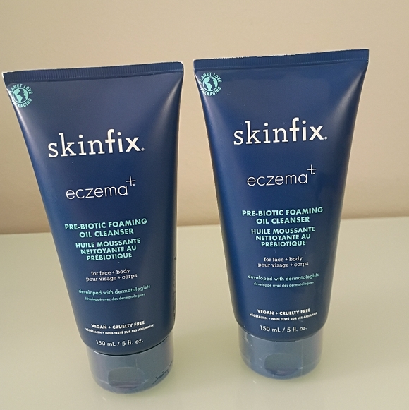 Skinfix Other - Two Skinfix Eczema+ Pre-Biotic Cleanser